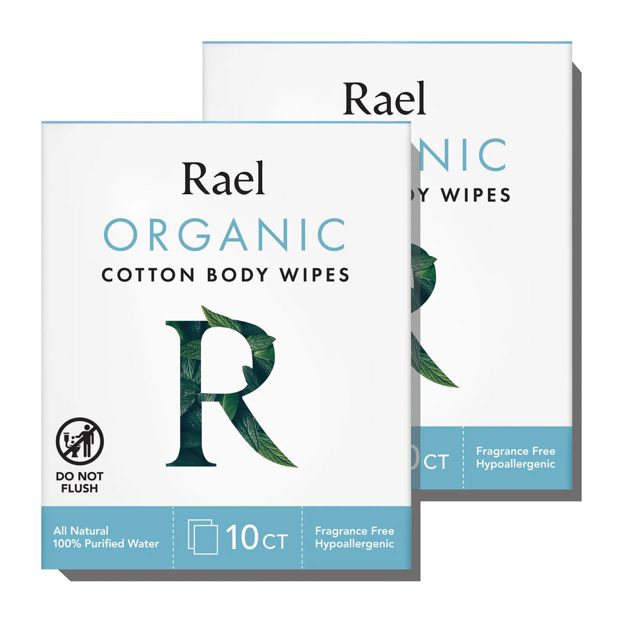 Organic Cotton Body Wipes - 2 Pack yp6